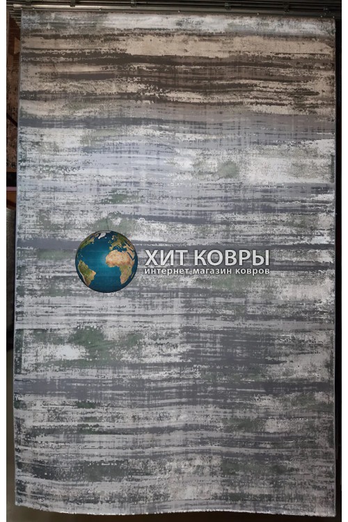 Турецкий ковер Florans 6025 Серый-зеленый